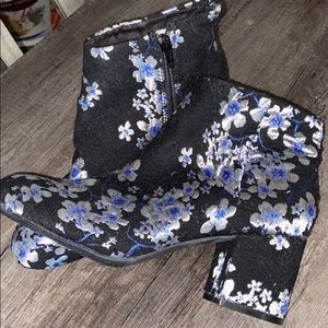 Floral Booties